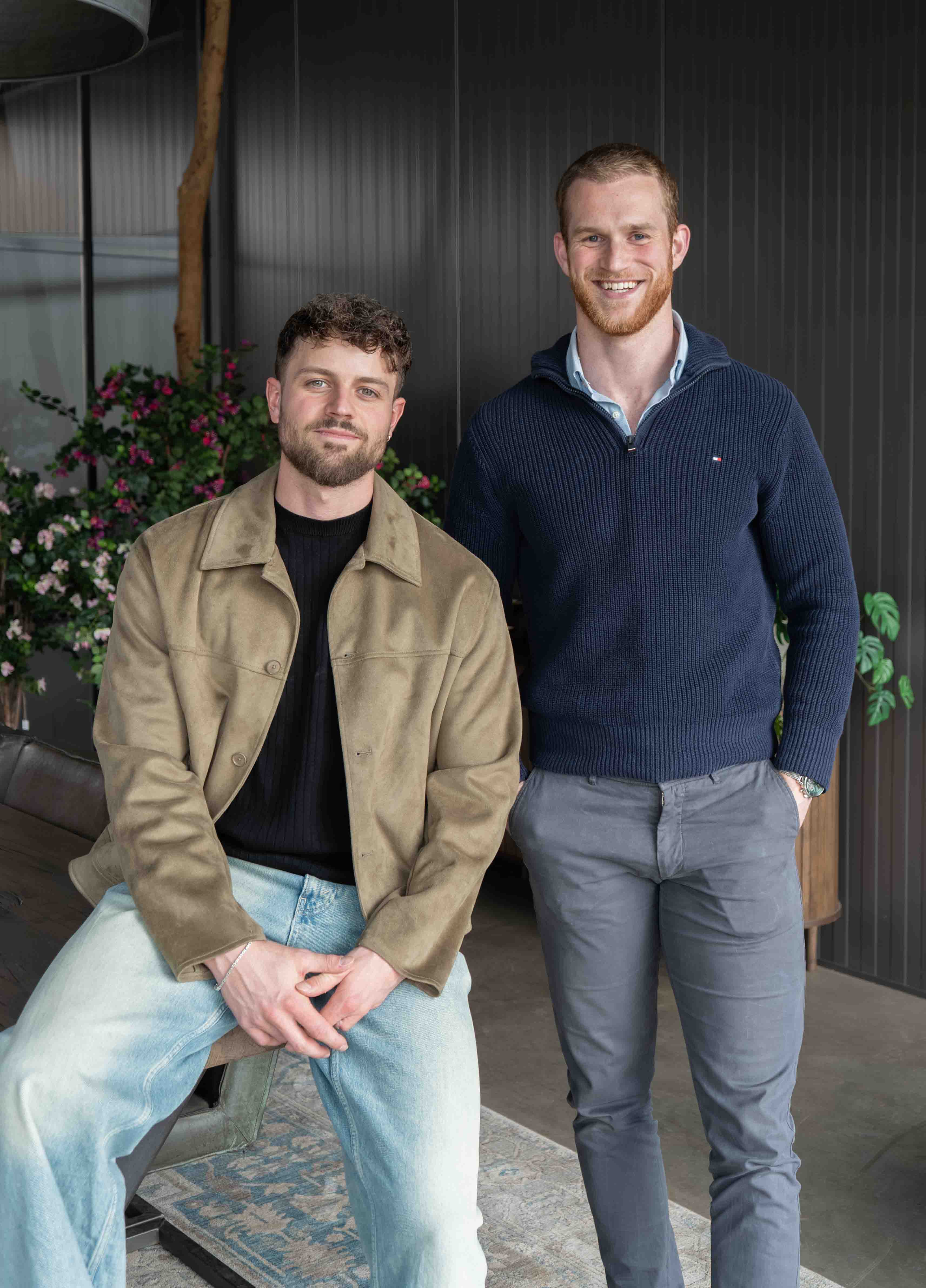 Leon en Kenny — oprichters van Bespoke Automation